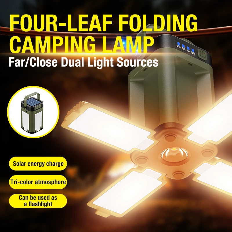 Fishing Equipment And Gear - Lanterna Portátil para Acampamento com Carregamento