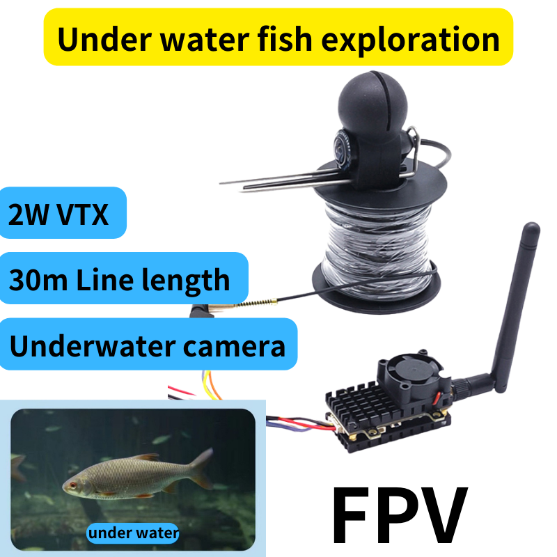 Underwater Fishing Camera - 2w transmissão de imagem sem fio
