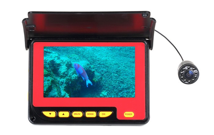 Underwater Fishing Camera - Câmera Subaquática de 5 Polegadas com