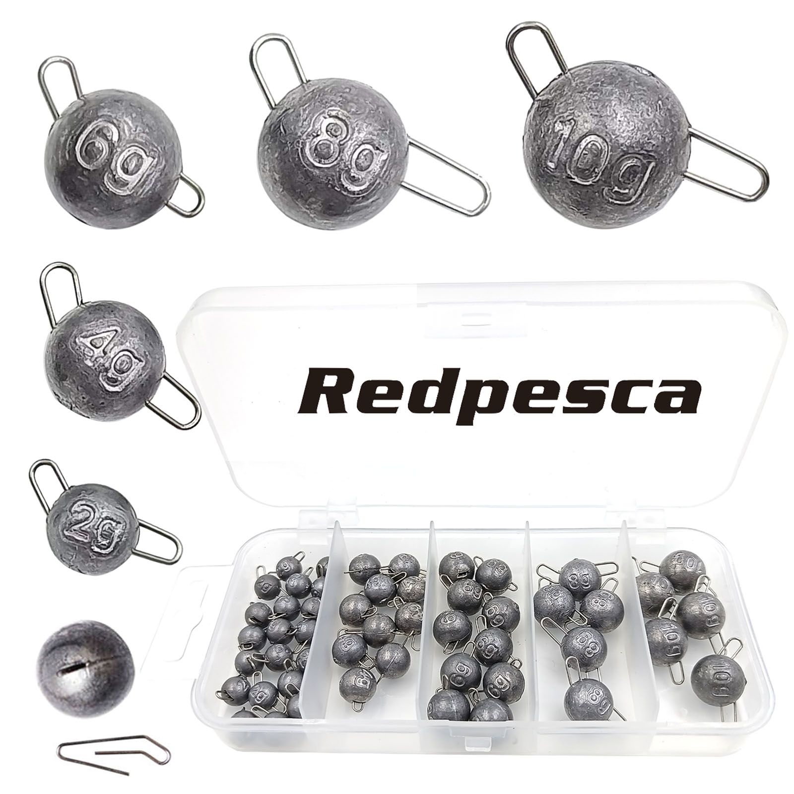 Carp Fishing Tackle - 50/40/35 pesos de pesca canhão chumbadas