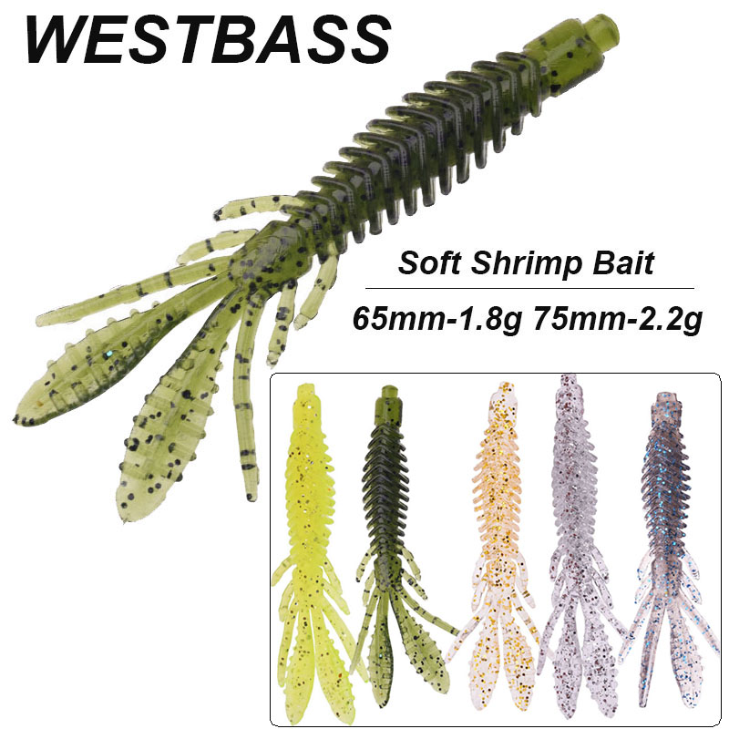 Fishing Equipment Deals - Westbass 5 pçs iscas de larva