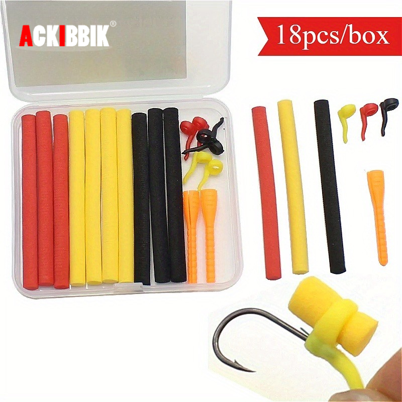 Carp Fishing Tackle - 18 pçs/caixa acessórios de pesca da