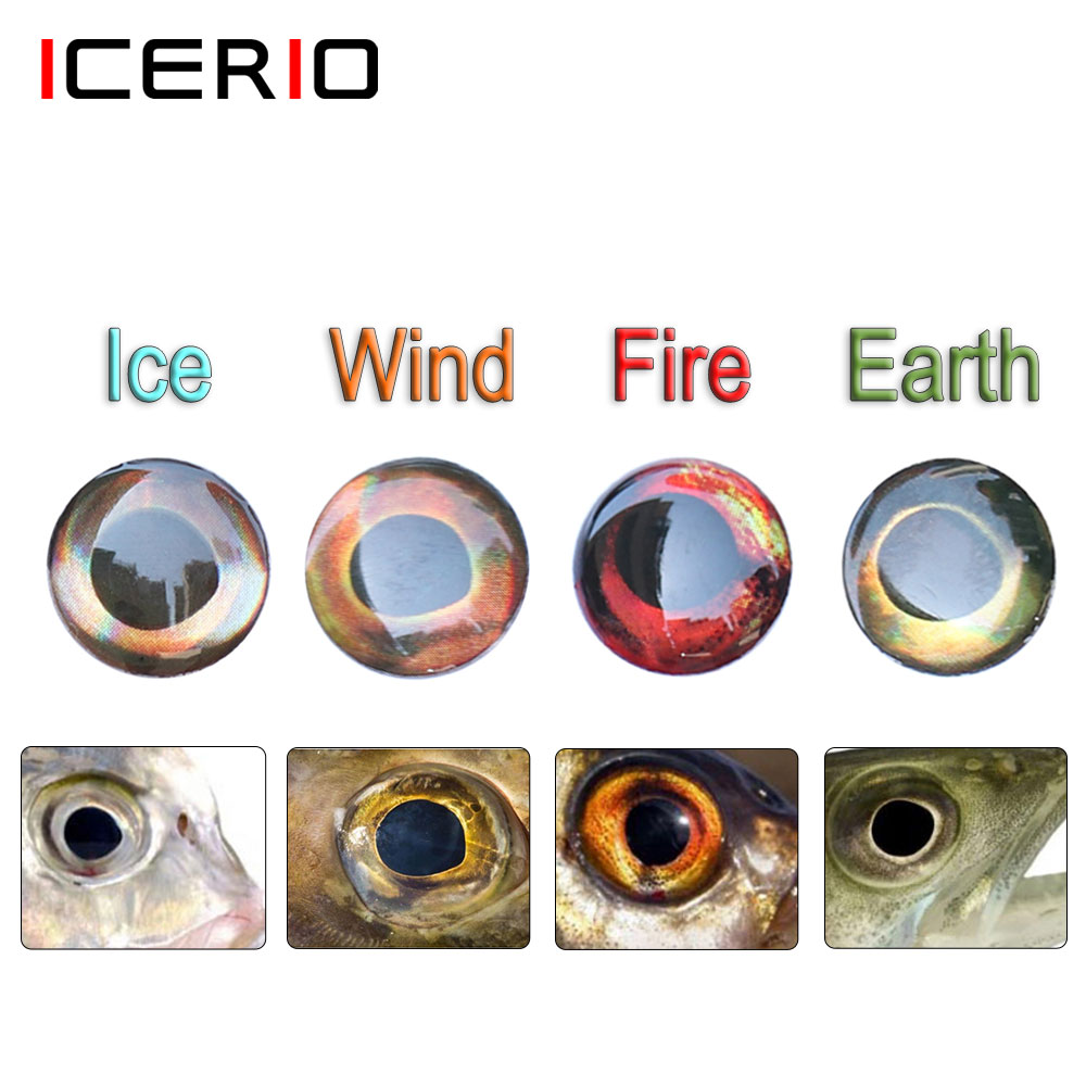 Fishing Equipment Deals - Icerio 100 pçs holográfico 3d 4d