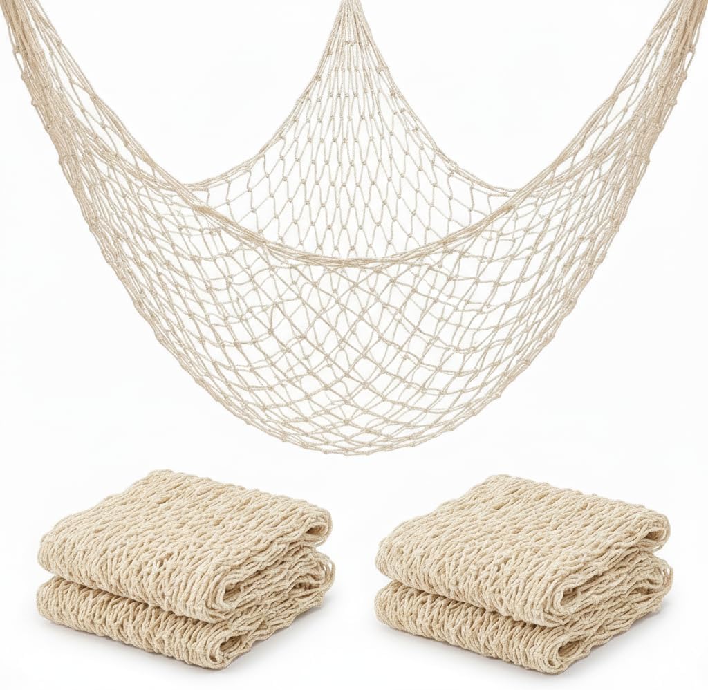 Fishing Equipment Net - Rede de Pesca Decorativa para Festas