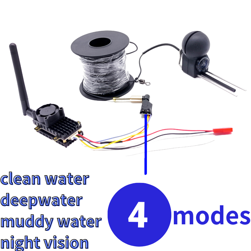 2w transmissão de imagem sem f - Underwater Fishing Camera avaliação e preço