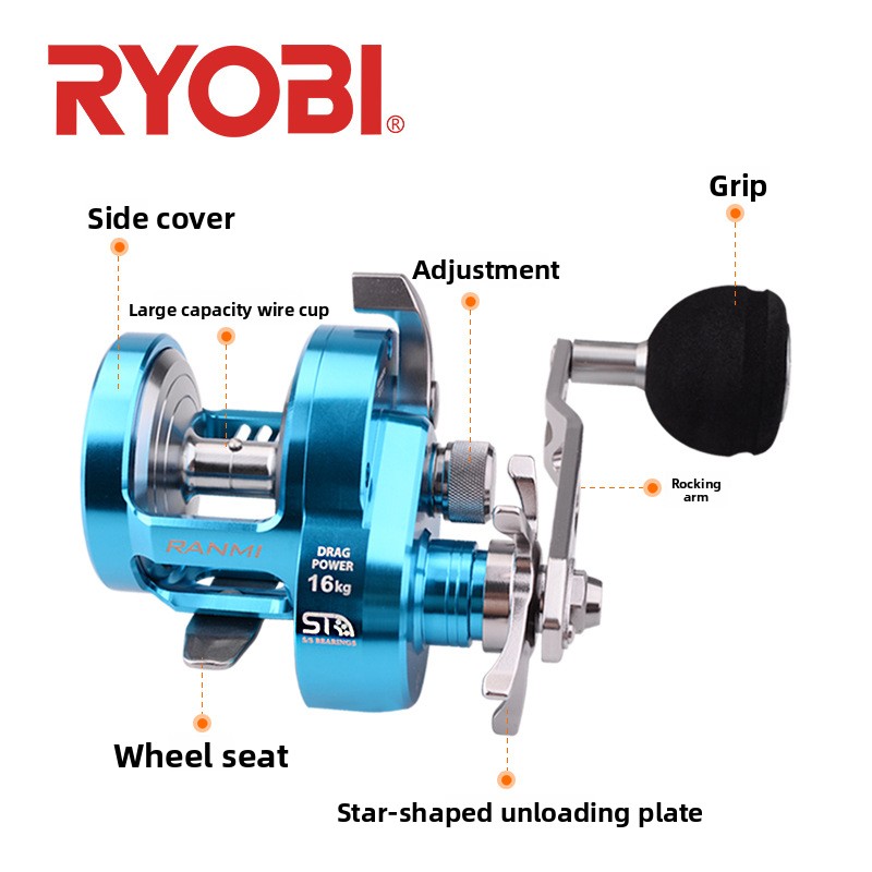 RANM - Novo molinete de ação l - Spinning Reel avaliação e preço