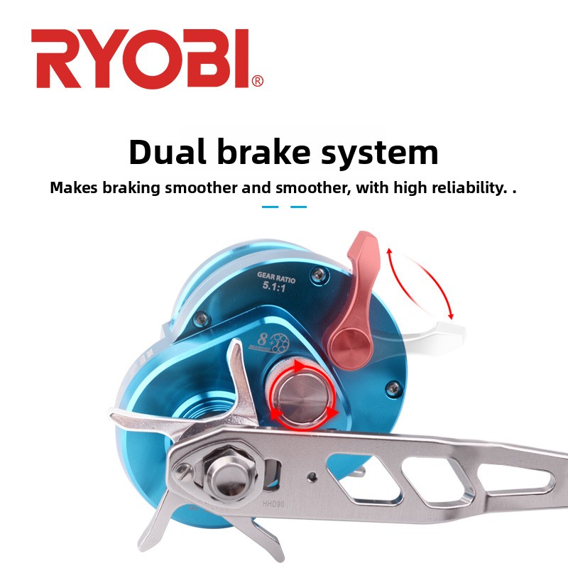 RANM - Novo molinete de ação l - Spinning Reel avaliação e preço