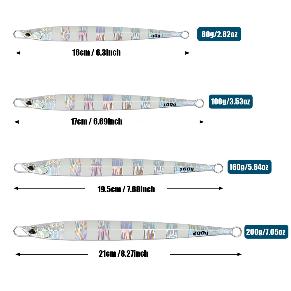 CASTFUN Speed Jig 80g 100g 160 - Fishing Equipment Deals avaliação e preço