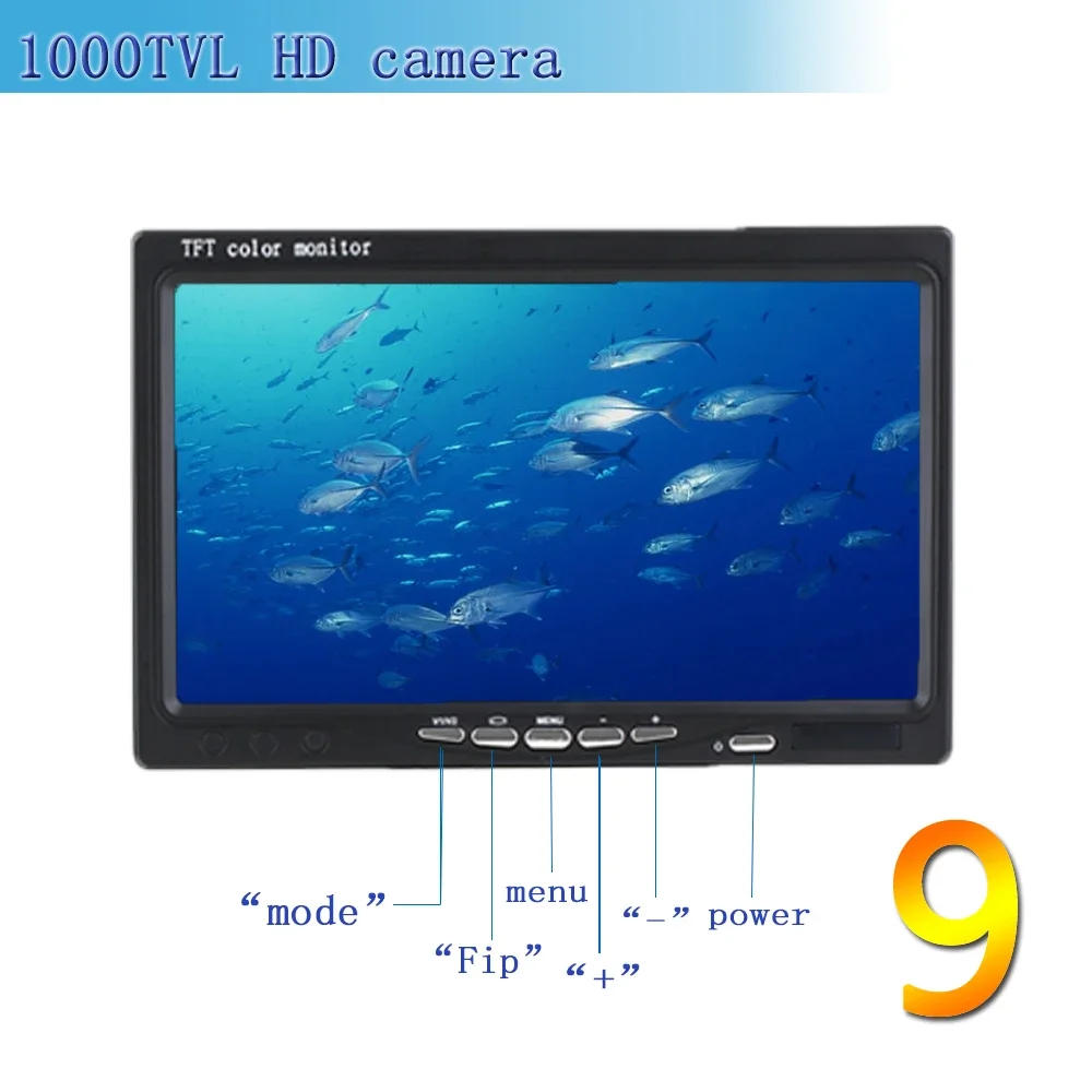 Localizador de peixes f08a câm - Underwater Fishing Camera avaliação e preço