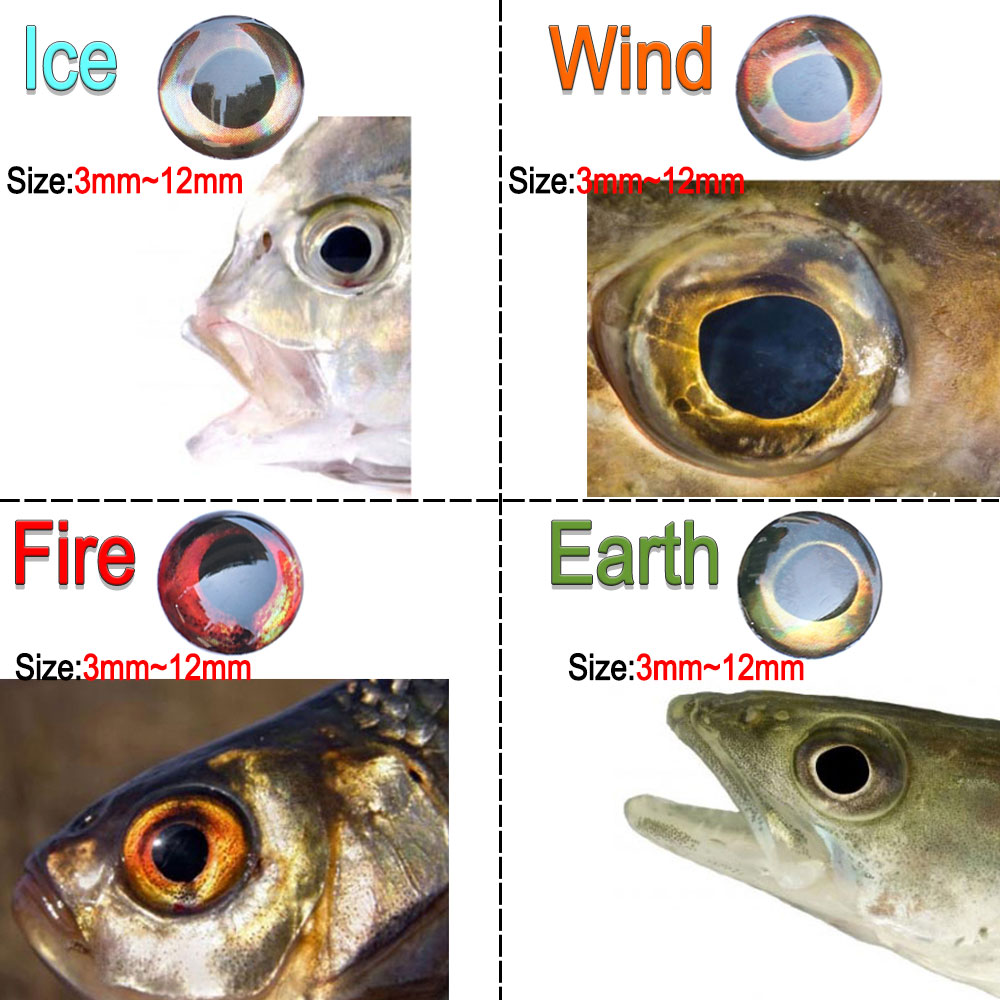 Icerio 100 pçs holográfico 3d  - Fishing Equipment Deals avaliação e preço