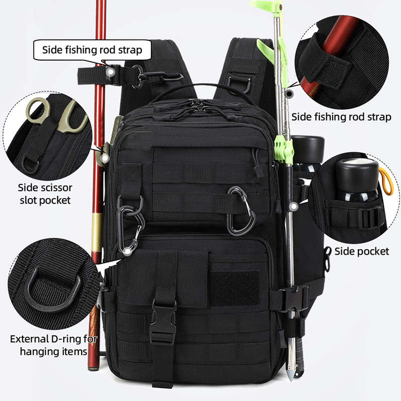 Mochila Tática de Camping Gran - Fishing Equipment And Gear avaliação e preço
