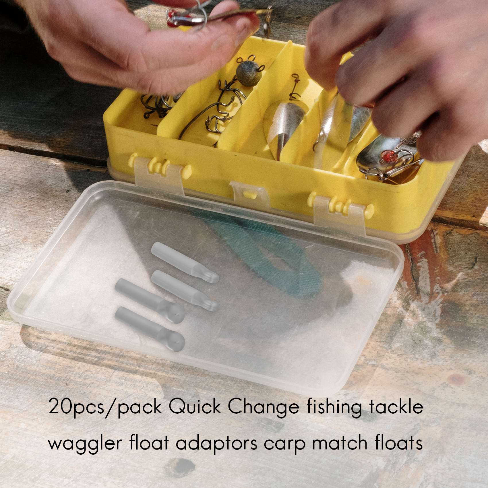 ABST 20 peças/pacote Adaptador - Carp Fishing Tackle avaliação e preço