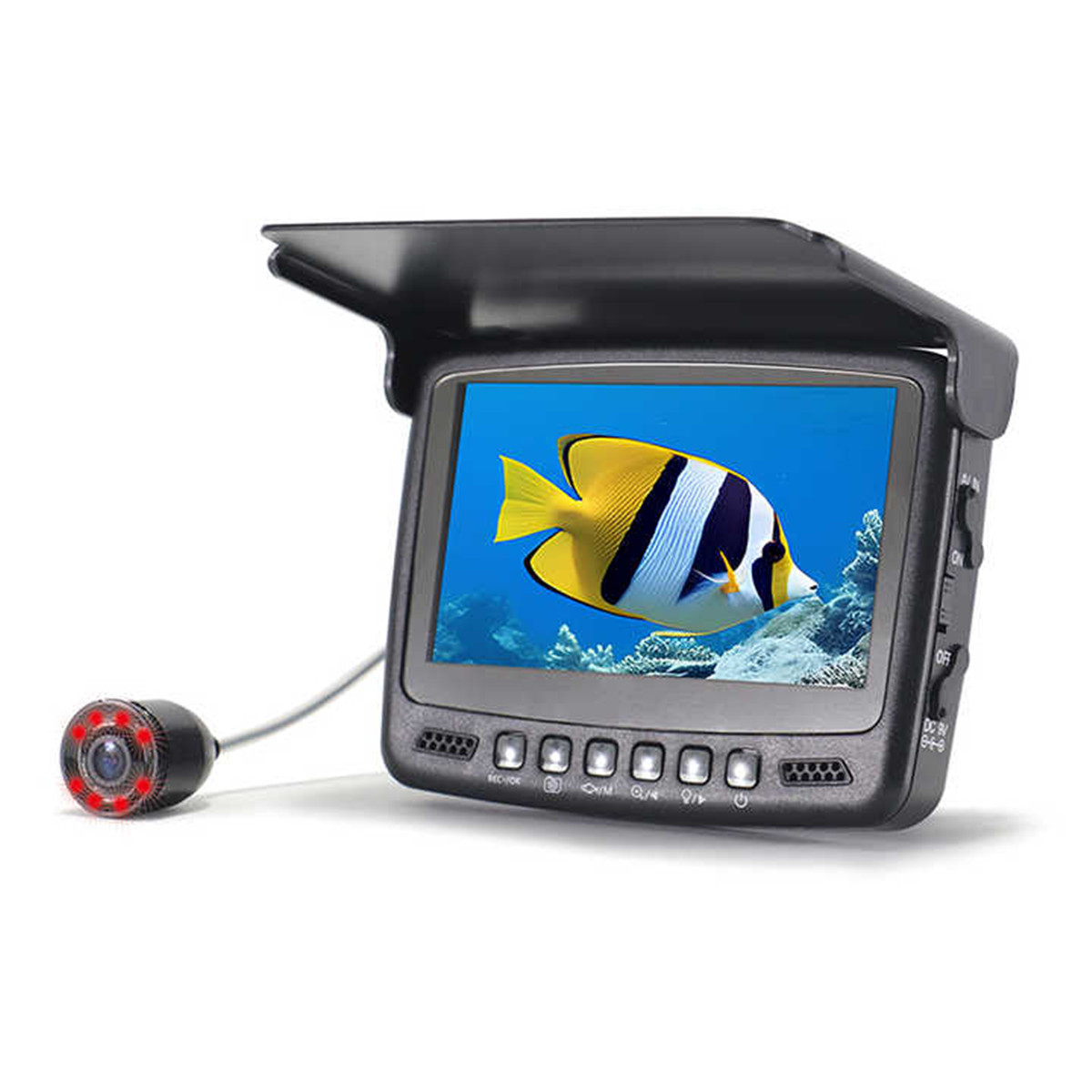 4.3 Polegada tela subaquática  - Underwater Fishing Camera avaliação e preço