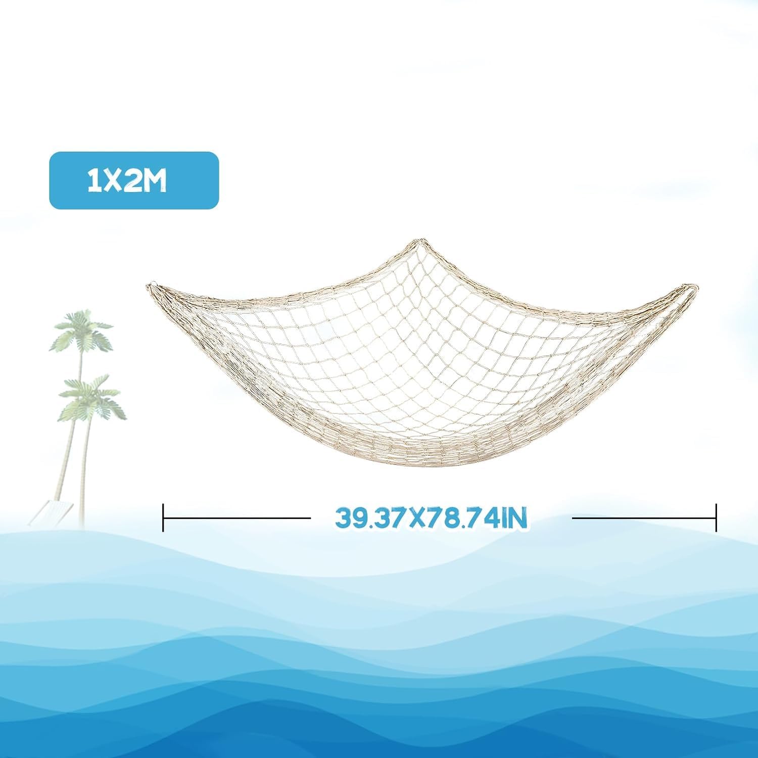 Rede de Pesca Decorativa para  - Fishing Equipment Net avaliação e preço