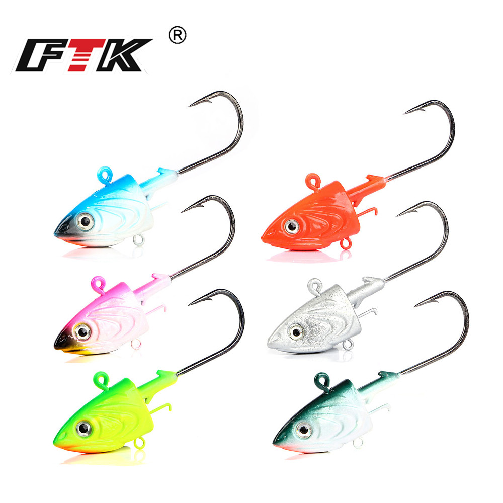 Ftk 2 pçs gabarito cabeça ganc - Fishing Equipment Deals avaliação e preço