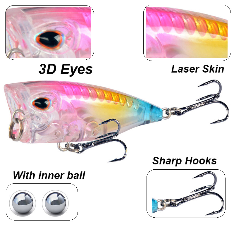 Yucong 1pc mini popper isca de - Fishing Equipment Deals avaliação e preço