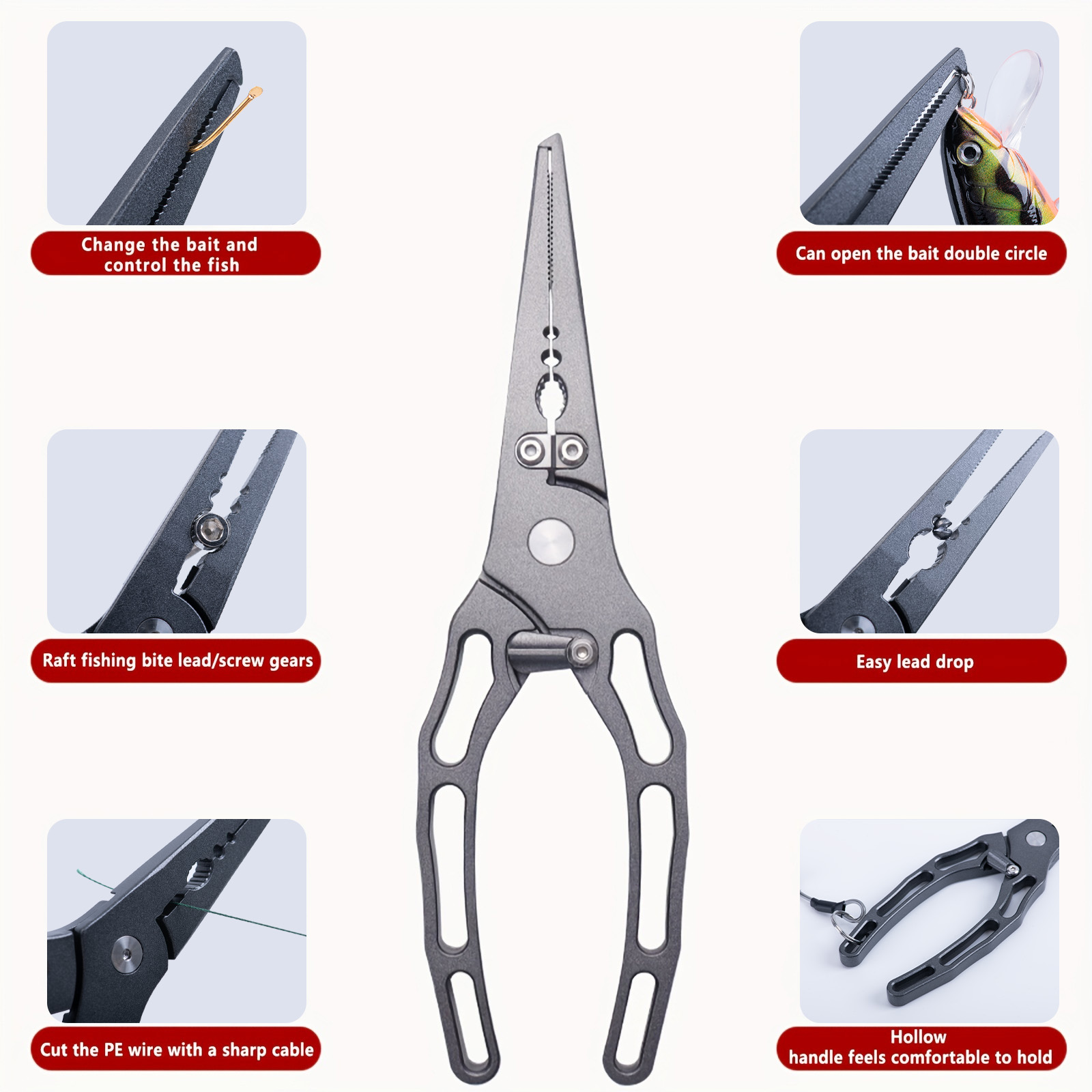Kit Combinado de Alicate de Pe - Fishing Equipment Price avaliação e preço